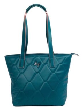 Lug Paddock Satin Luxe VL Tote in Teal